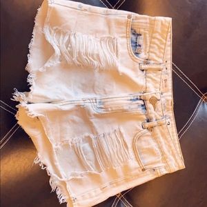 Destroyed look Short Jeans